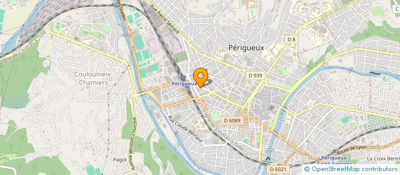 localisation de l'entreprise ERGODESK à PERIGUEUX