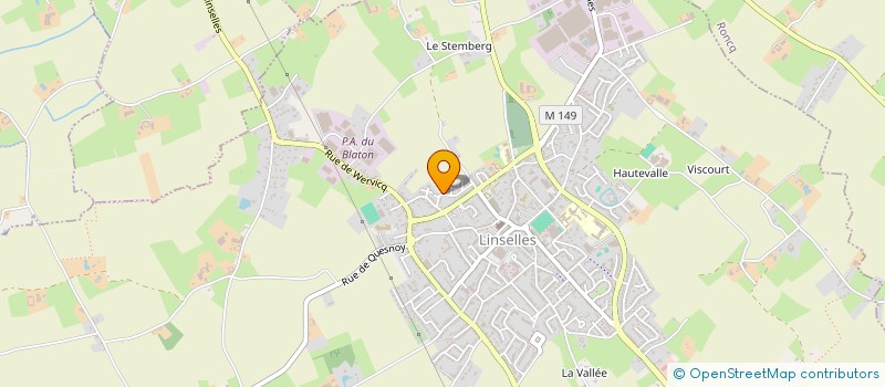 localisation de l'entreprise ERGOENNORD à MARQUETTE-LEZ-LILLE