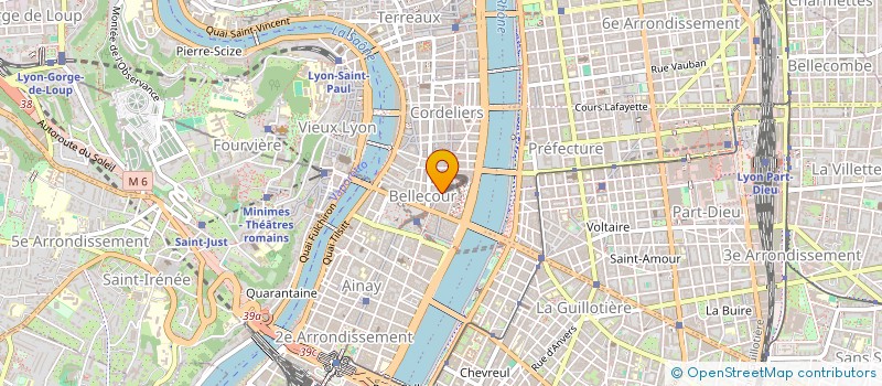 localisation de l'entreprise ERGOL CONSEIL à LYON
