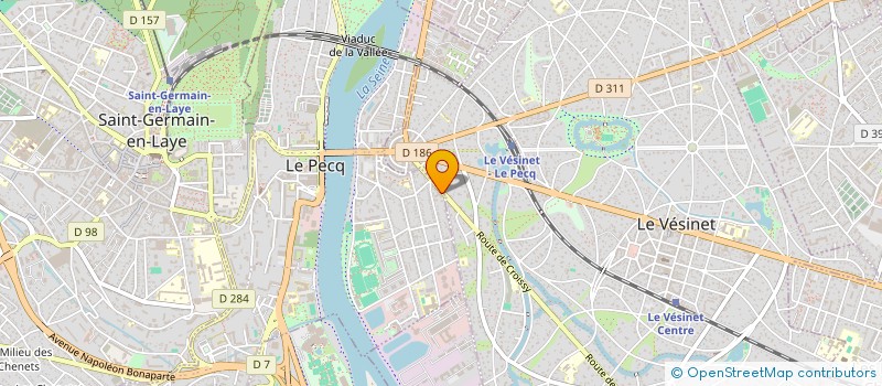 localisation de l'entreprise ERGOLAB à LE PECQ