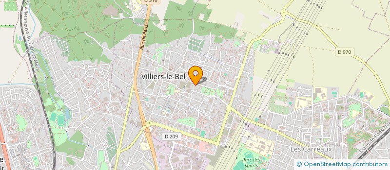 localisation de l'entreprise ERGON ANALUSIS à VILLIERS-LE-BEL