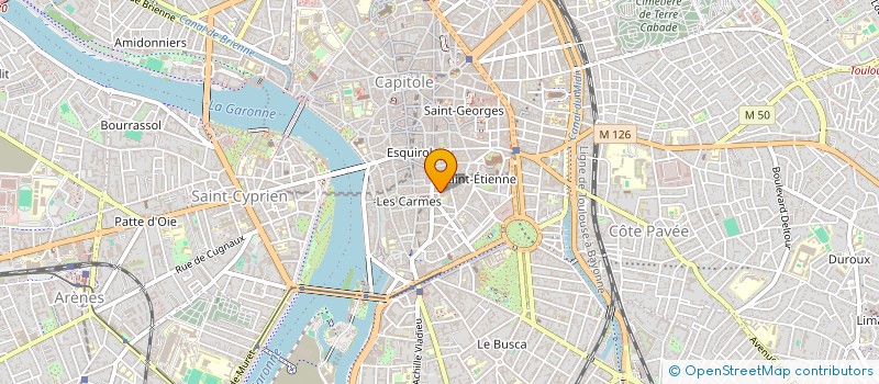 localisation de l'entreprise ERGONOMIE & PERFORMANCES à TOULOUSE