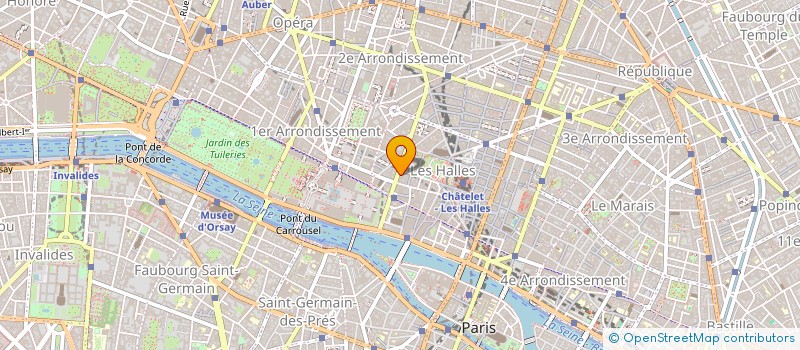 localisation de l'entreprise ERGOSOLID à PARIS