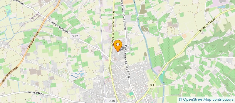 localisation de l'entreprise ERGOTAN  PERNES-LES-FONTAINES