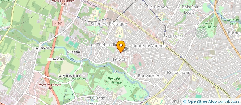 localisation de l'entreprise ERGOWOMAN à SAINT-HERBLAIN
