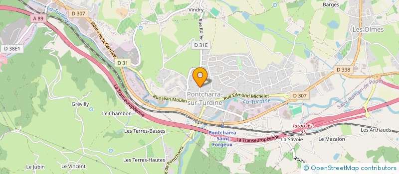 localisation de l'entreprise ERGUN AUTOMOBILES à VINDRY-SUR-TURDINE