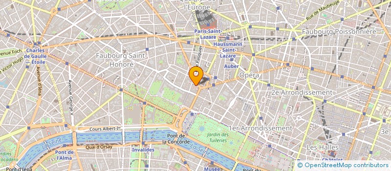 localisation de l'entreprise ERH IMMO  PARIS