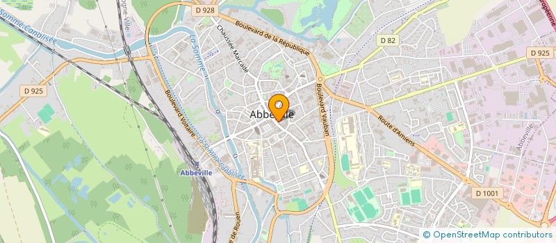 localisation de l'entreprise ERHA CONSULTING à ABBEVILLE