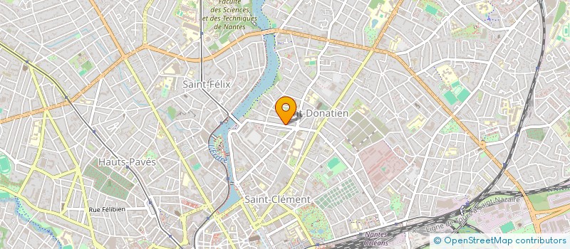 localisation de l'entreprise ERIA à NANTES