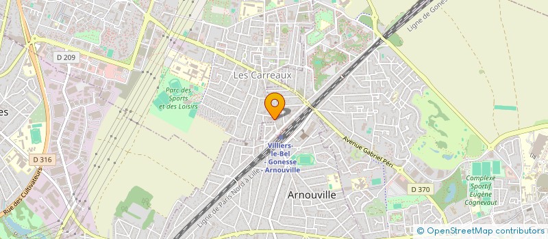 localisation de l'entreprise ERIA GROUPE  ARNOUVILLE