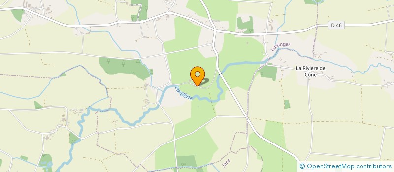 localisation de l'entreprise ERIBAT  LUSANGER