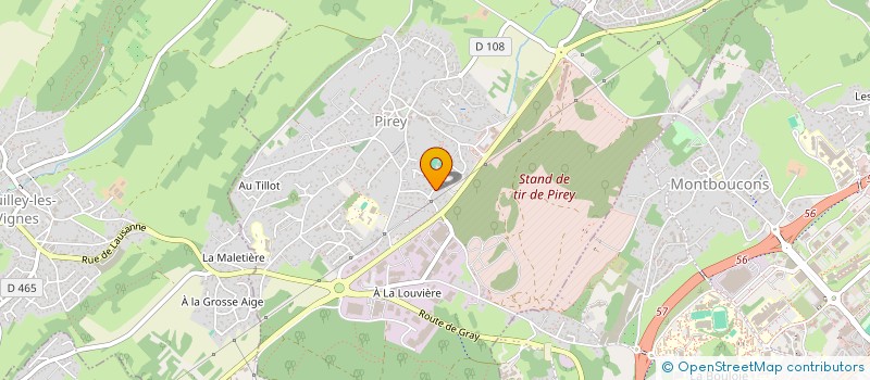 localisation de l'entreprise ERIC  PIREY