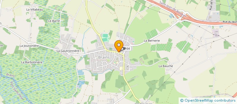 localisation de l'entreprise ERIC & BERENGERE  BRAINS