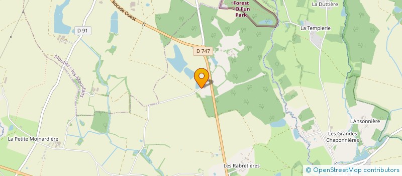 localisation de l'entreprise ERIC BERTRET  BERNARD (LE)