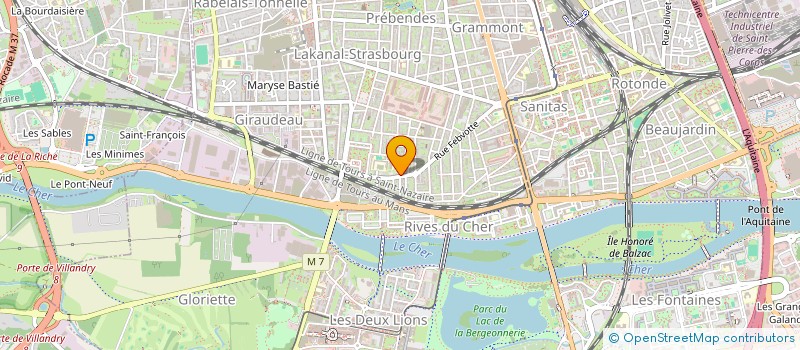 localisation de l'entreprise ERIC BOUTELOUP CONSULTING  TOURS