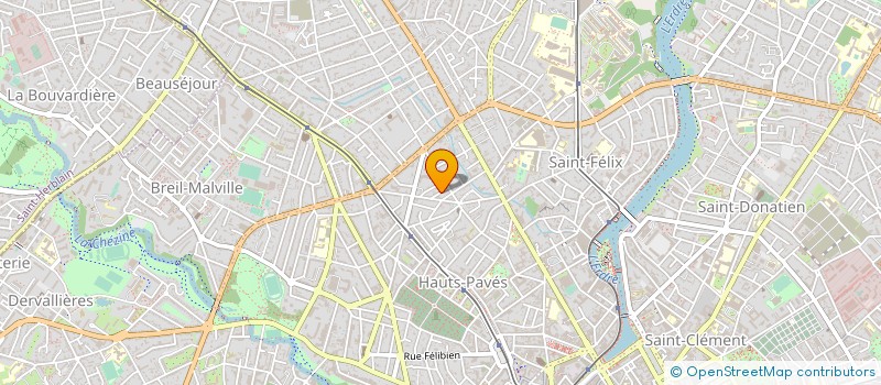 localisation de l'entreprise ERIC CANONNET à NANTES