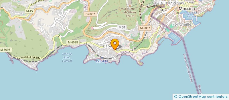 localisation de l'entreprise ERIC CEVAER ET BENJAMIN LE STRAT, NOTAIRES ASSOCIES  CAP-D'AIL