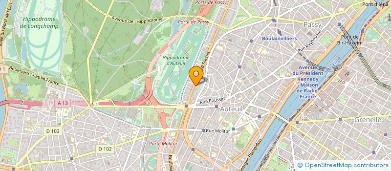 localisation de l'entreprise ERIC CHAUVIN IMAGE  PARIS