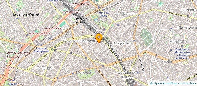 localisation de l'entreprise ERIC DECOR  PARIS