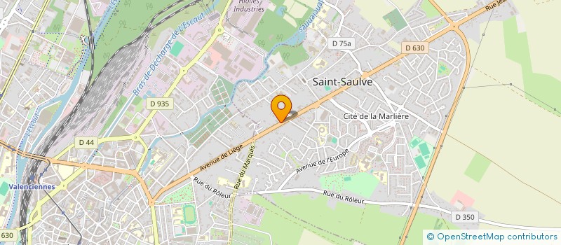 localisation de l'entreprise ERIC DEVRIES IMMOBILIER  SAINT-SAULVE