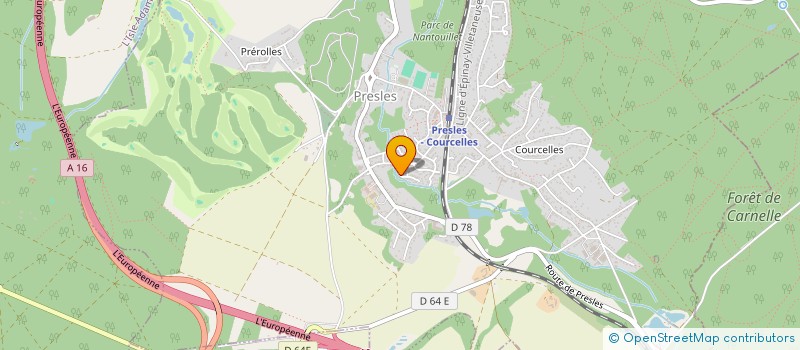 localisation de l'entreprise ERIC DUCOIN SERVICES à PRESLES