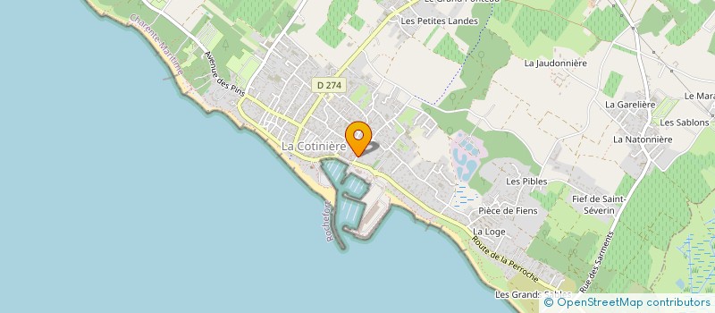 localisation de l'entreprise ERIC ET MOISE MASSE  SAINT-PIERRE-D'OLERON