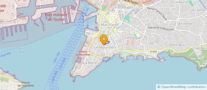 localisation de l'entreprise ERIC ET PATRICIA APAP  TOULON