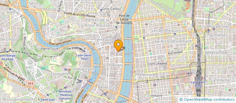 localisation de l'entreprise ERIC ET VALERIE JOLY à LYON