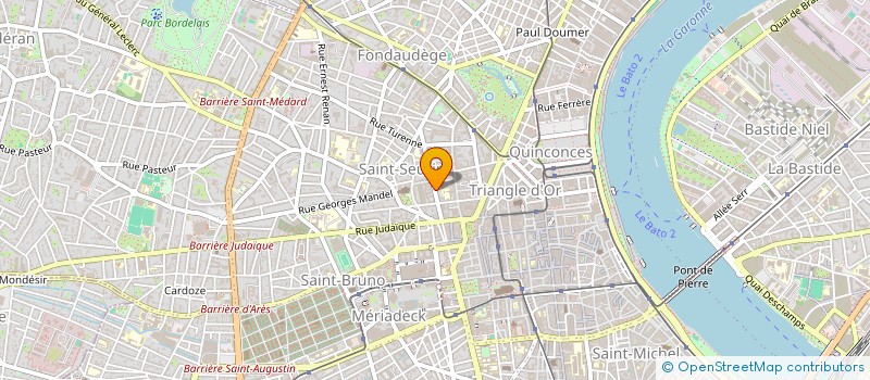 localisation de l'entreprise ERIC FOUCHER FINANCES  BORDEAUX