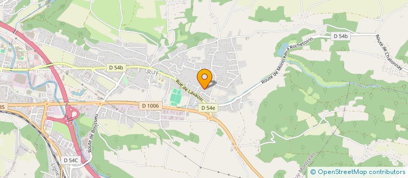 localisation de l'entreprise ERIC FREGEAC CONSULTANT  RUY-MONTCEAU