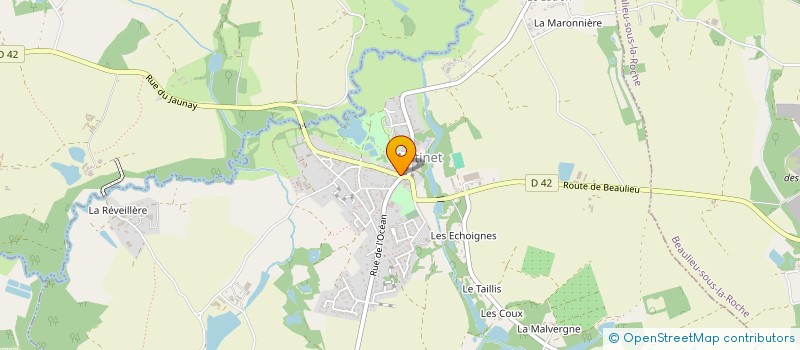localisation de l'entreprise ERIC GANDON HOLDING à SAINT-JULIEN-DES-LANDES