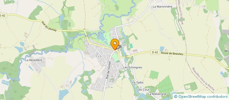 localisation de l'entreprise ERIC GANDON NATUROPATHE à SAINT-JULIEN-DES-LANDES