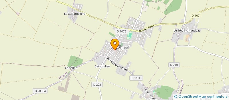 localisation de l'entreprise ERIC GARNIER INVESTISSEMENT  BOURGNEUF