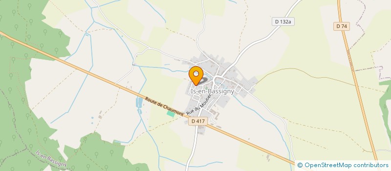 localisation de l'entreprise ERIC GAUTHIER à IS-EN-BASSIGNY