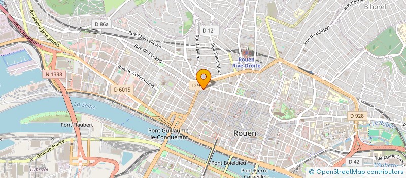 localisation de l'entreprise ERIC GIRARD à ROUEN