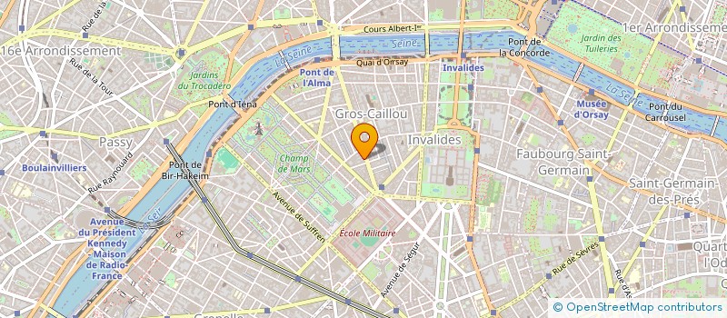 localisation de l'entreprise ERIC GRUNBERG FINE ARTS à PARIS