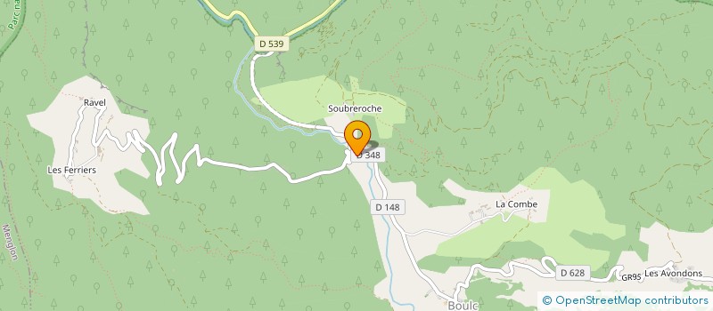 localisation de l'entreprise ERIC HERMANN ENTREPRISE  BOULC