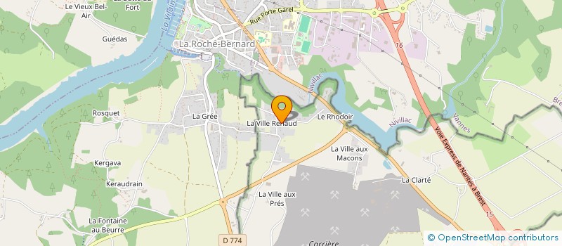 localisation de l'entreprise ERIC HOUGARD EURL  SAINT-LYPHARD