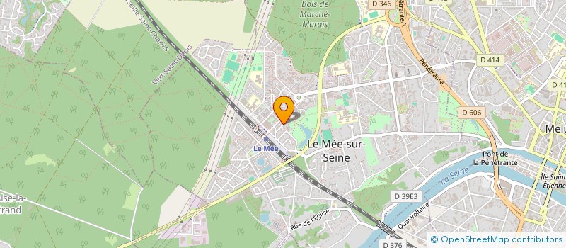 localisation de l'entreprise ERIC JACQUENET  LE MEE-SUR-SEINE