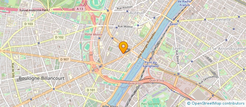 localisation de l'entreprise ERIC LEFEBVRE IMMOBILIER  PARIS