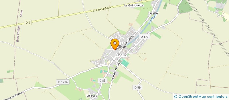 localisation de l'entreprise ERIC LESAGE CONSEIL  THUE ET MUE