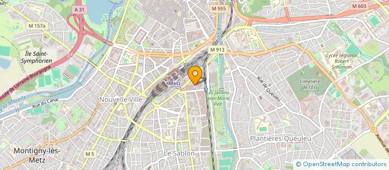 localisation de l'entreprise ERIC MAIRE A COTE  METZ