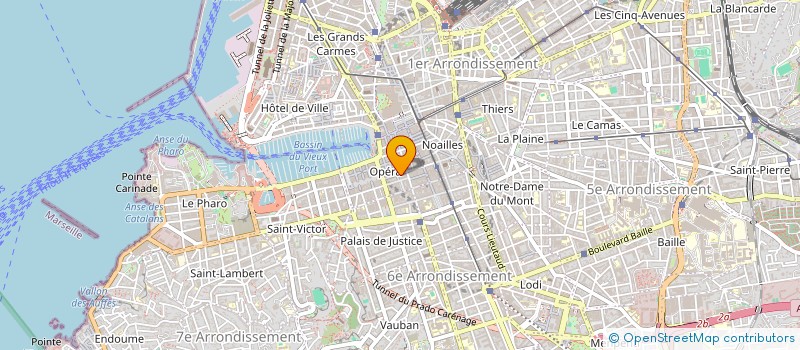 localisation de l'entreprise ERIC MAROQUINERIE à MARSEILLE