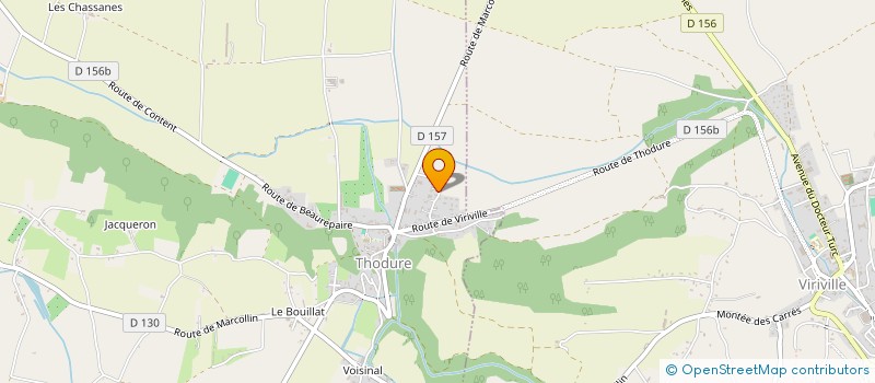 localisation de l'entreprise ERIC MIQUEL à THODURE