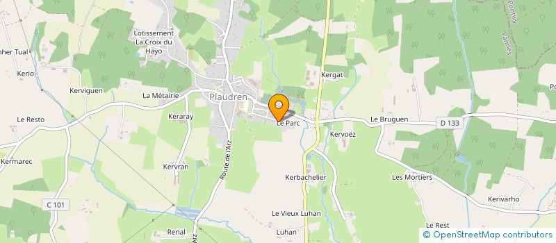 localisation de l'entreprise ERIC OMNES CONSULTANT  BADEN