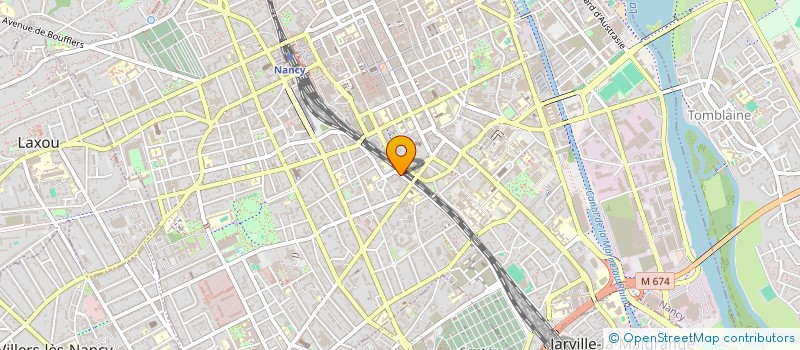 localisation de l'entreprise ERIC ONDO HR CONSULTANT  NANCY