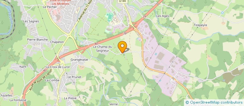 localisation de l'entreprise ERIC REMY 2 VACHER  MONISTROL-SUR-LOIRE