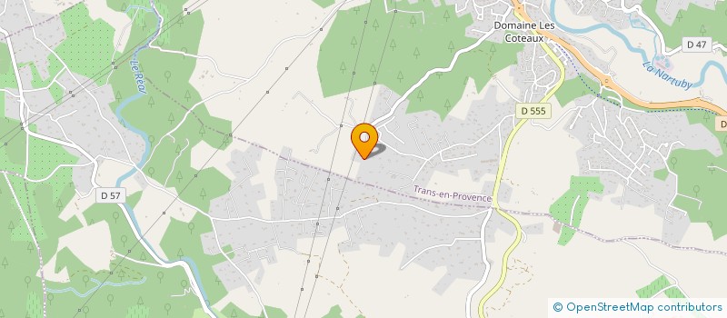 localisation de l'entreprise ERIC'RENOV à TRANS-EN-PROVENCE