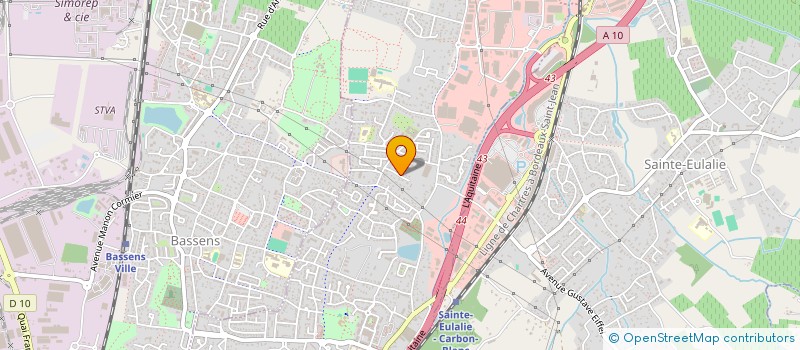 localisation de l'entreprise ERIC SERVICE RESTAURATION  CARBON-BLANC