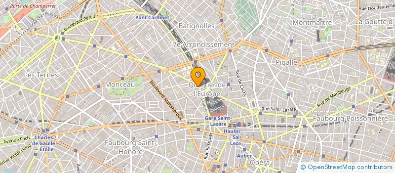 localisation de l'entreprise ERIC SUARD LUTHIER ARCHETIER à PARIS